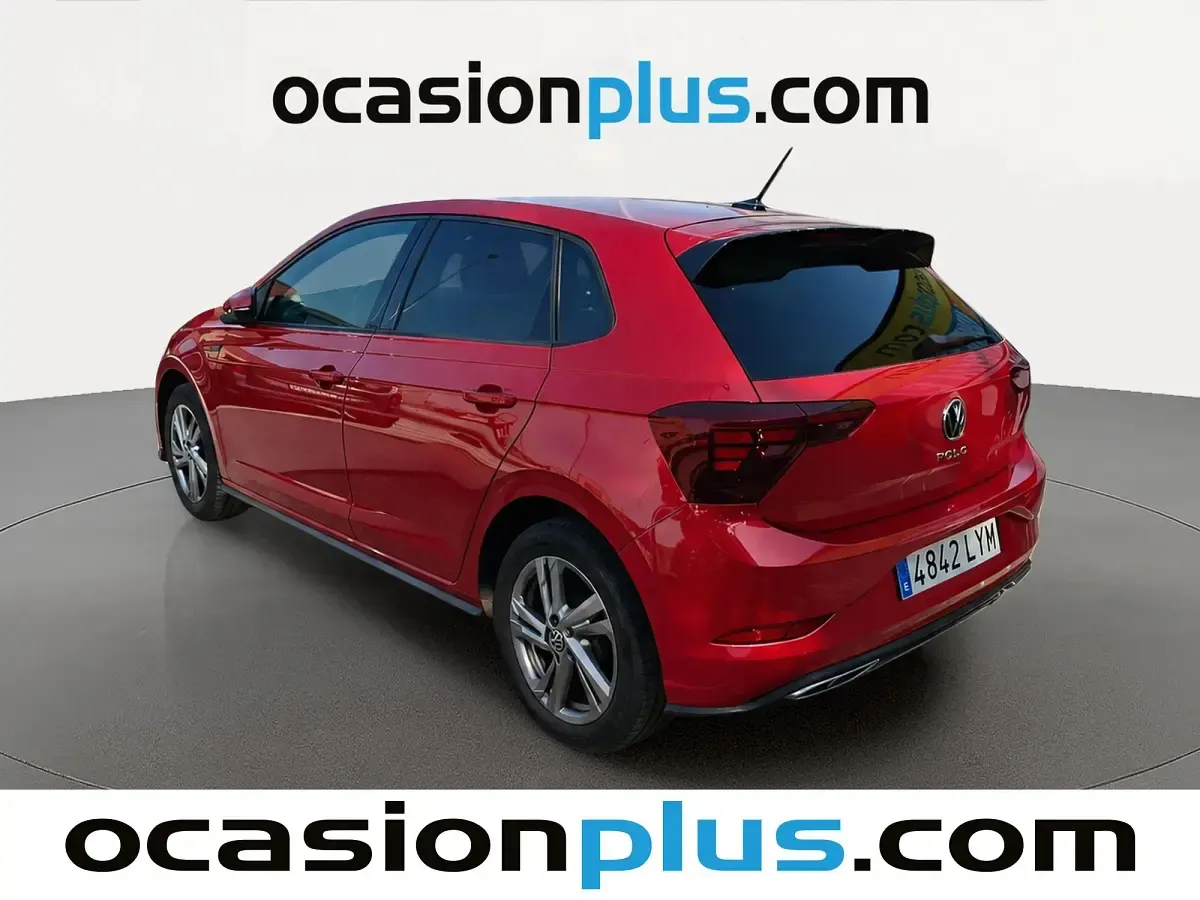 Usado VW Polo R-line 95 CV (69 kW) 2022 Rojo Utilitario