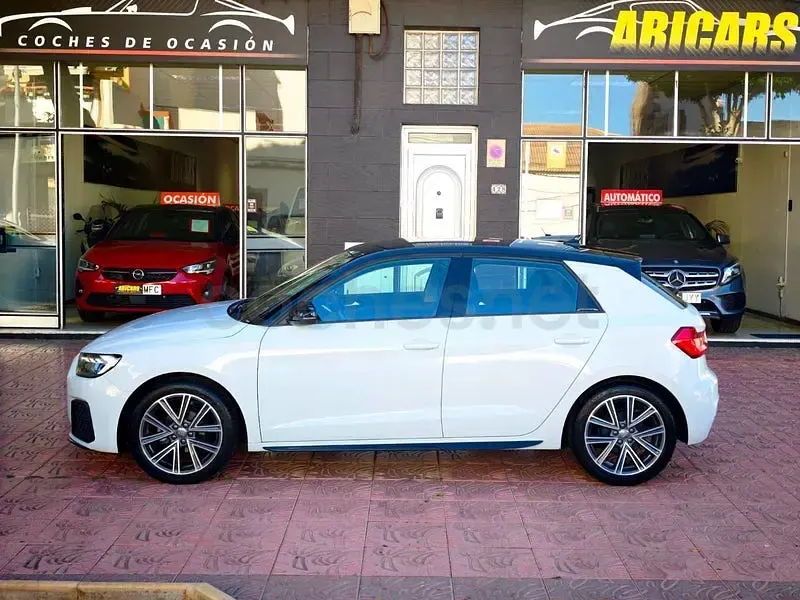 Usado Audi A1 Sportback 95 CV (69 kW) 2019 Blanco Utilitario