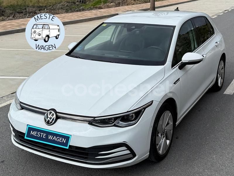 Usado VW Golf VIII Style 150 CV (110 kW) 2020 Blanco Berlina