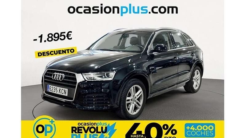Usado Audi Q3 Sport 150 HP (110 kW) 2017 Preto SUV