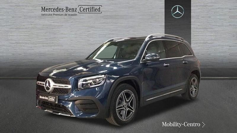 Azul Usado 2020 Mercedes GLB200 AMG line SUV | 37.250 € (Un poco caro) - Imagen 1/4