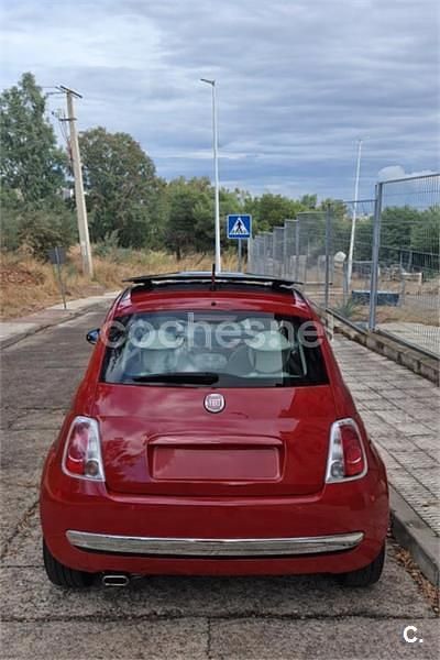 Usado Fiat 500 Lounge 69 HP (50 kW) 2011 Vermelho Sedan