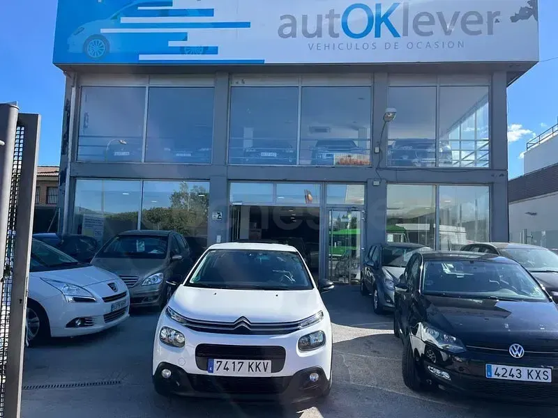 Usado Citroën C3 75 CV (55 kW) 2018 Blanco Utilitario