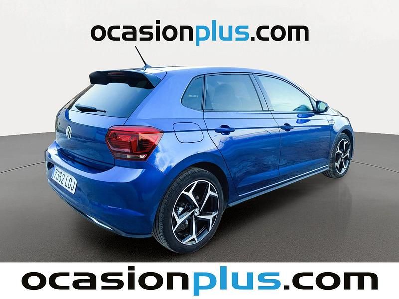 Usado VW Polo Sportline 116 CV (85 kW) 2019 Azul Utilitario