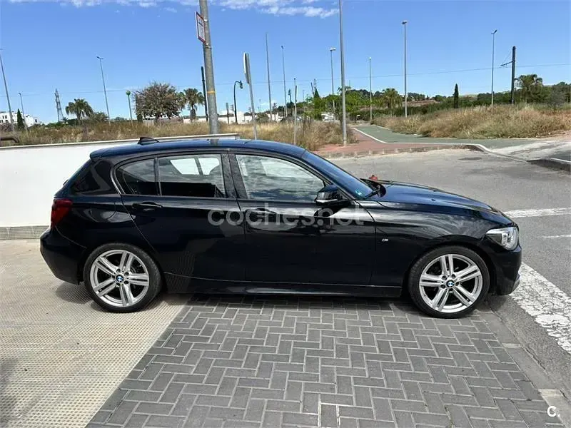 Usado BMW 116 M Sport 136 CV (100 kW) 2014 Negro Utilitario