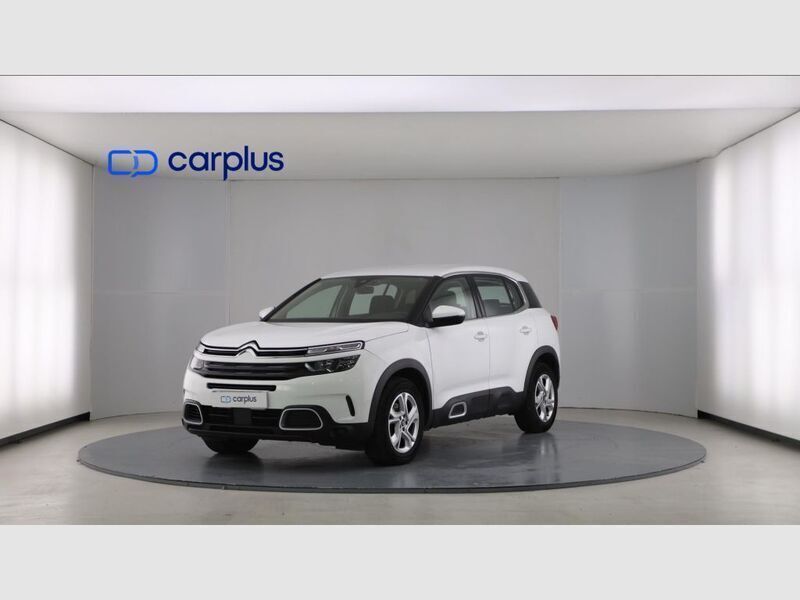 Blanco nacarado+techo negro perla nera Usado 2020 Citroën C5 Aircross Feel SUV | 14.990 € (Buen precio) - Imagen 1/4