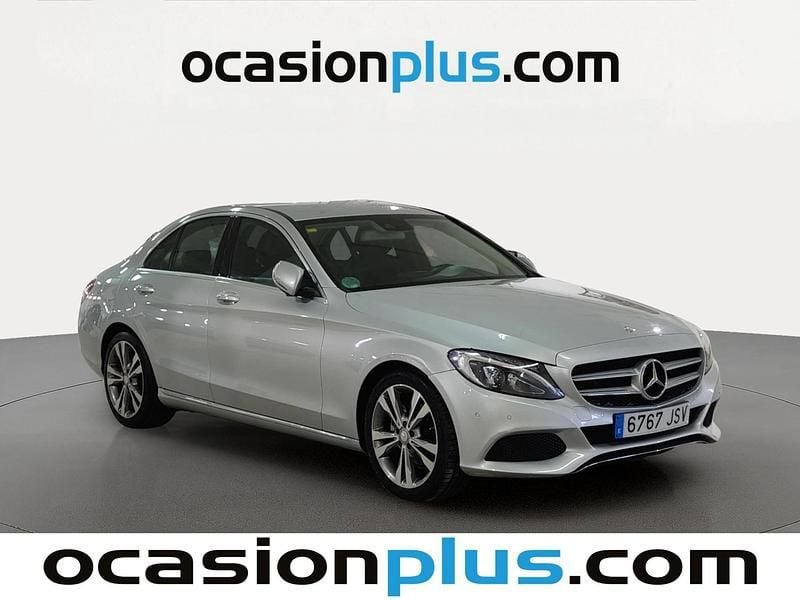 Usado Mercedes C220 170 CV (125 kW) 2016 Gris Berlina