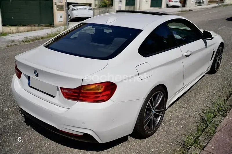 Usado BMW 420 Sport Line 190 CV (139 kW) 2016 Blanco Coupe