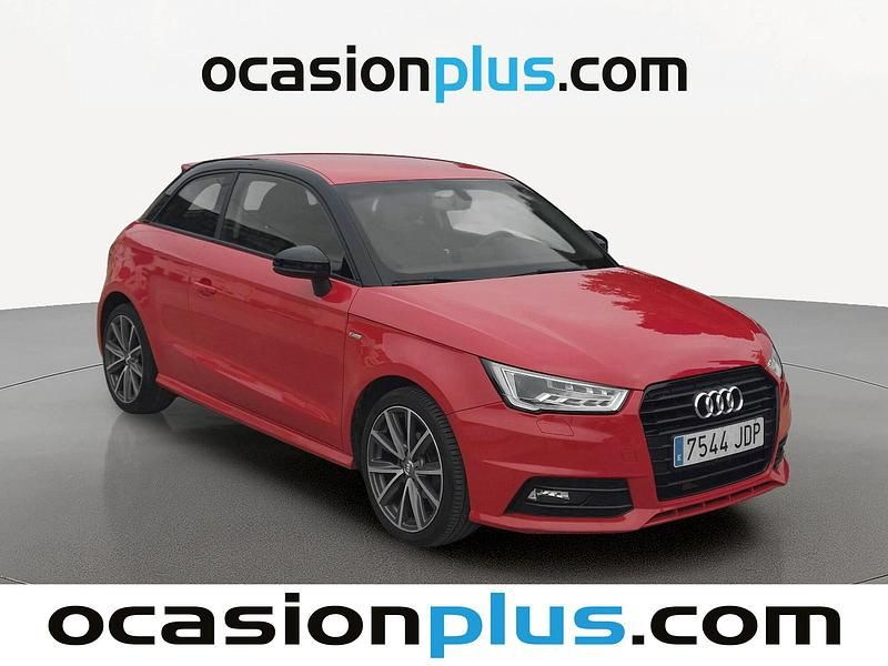 Usado Audi A1 S-Line 90 CV (66 kW) 2015 Rojo Utilitario