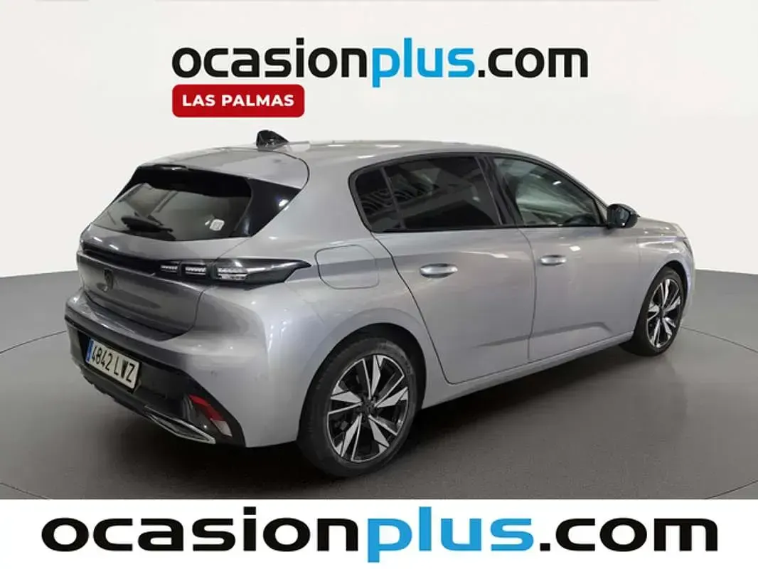 Usado Peugeot 308 Allure 131 CV (96 kW) 2022 Gris Utilitario