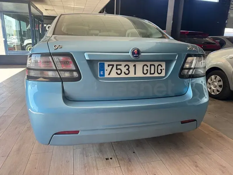 Usado Saab 9-3 Vector 150 CV (110 kW) 2008 Azul Berlina