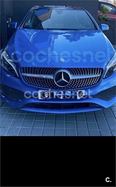 Azul Usado 2016 Mercedes A180 AMG line Berlina | 15.500 € (Precio justo) - Imagen 1/4