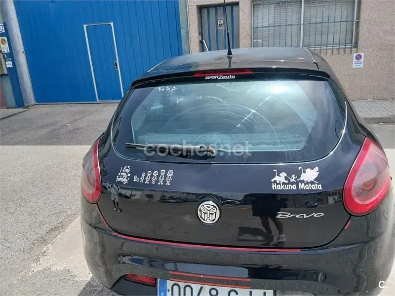 Usado Fiat Bravo Sport 150 CV (110 kW) 2008 Negro Utilitario