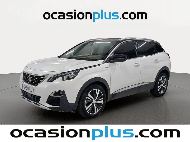 Blanco Usado 2020 Peugeot 3008 GT-line SUV | 16.810 € (Precio justo) - Imagen 1/4