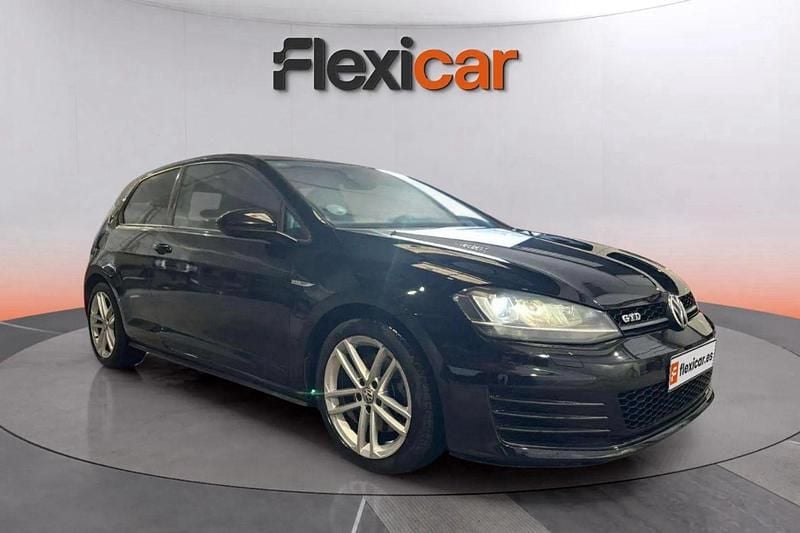 Negro Usado 2016 VW Golf VII GTD Berlina | 15.990 € (Super precio) - Imagen 1/4