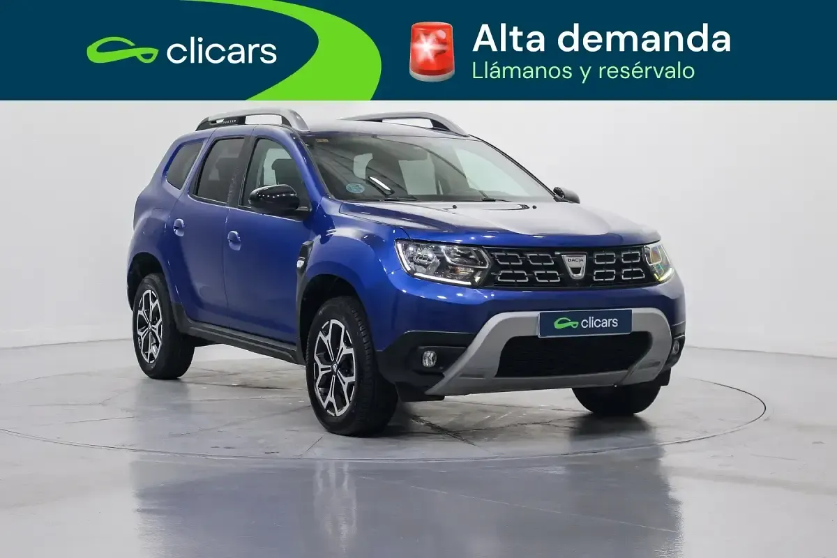 Käytetty Dacia Duster 115 HP (84 kW) 2021 Sininen Katumaasturi