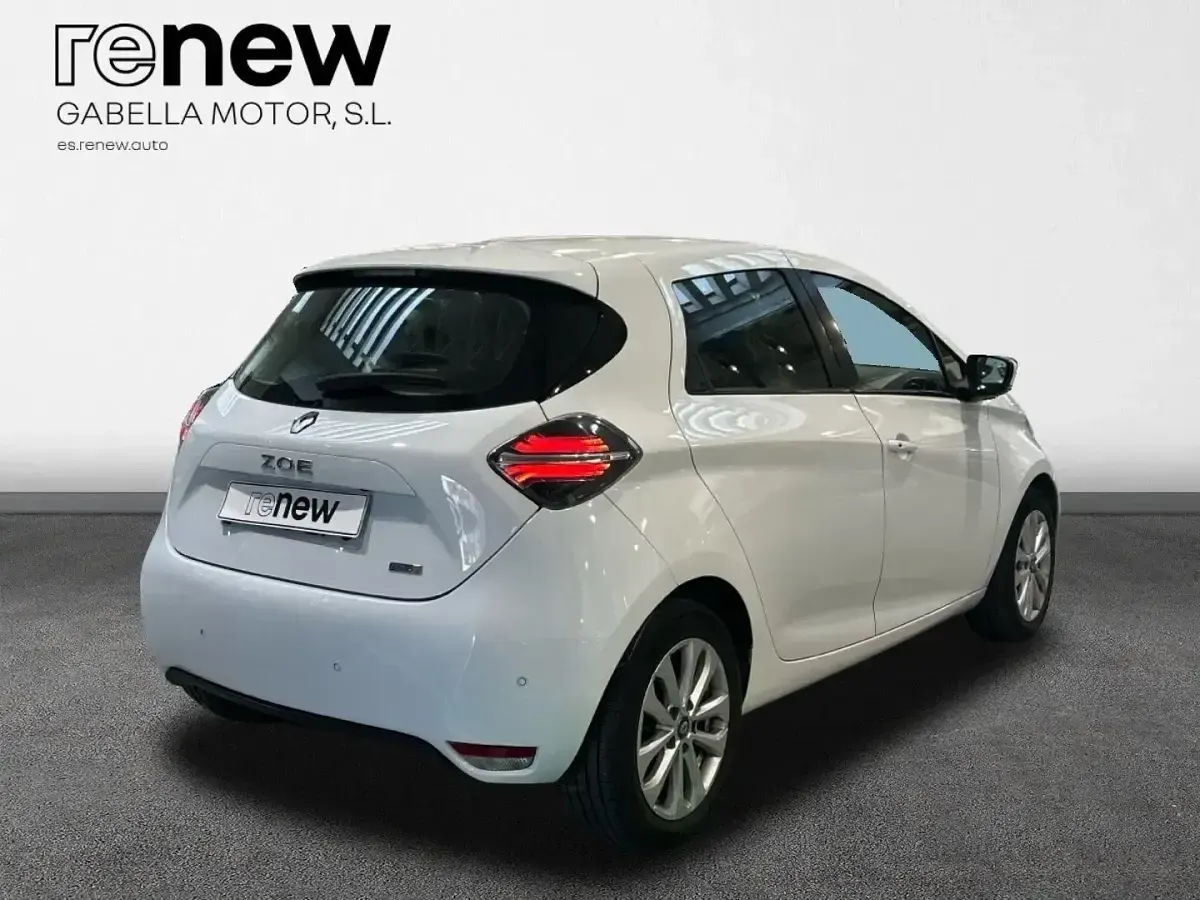 Usado Renault Zoe Intens 80 kW (110 CV) 2022 Blanco Utilitario