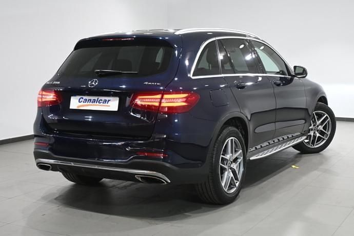 Usado Mercedes GLC250 211 CV (155 kW) 2017 Azul SUV