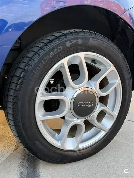 Usado Fiat 500 69 CV (50 kW) 2010 Azul Berlina