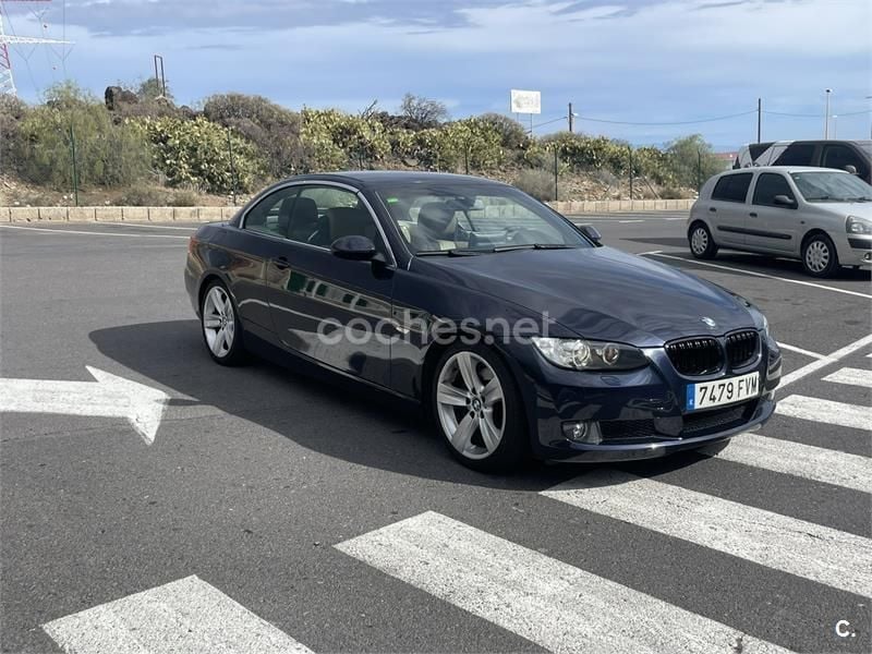 Azul Usado 2007 BMW 325 Cabriolet Descapotable | 15.900 € (Un poco caro) - Imagen 1/3