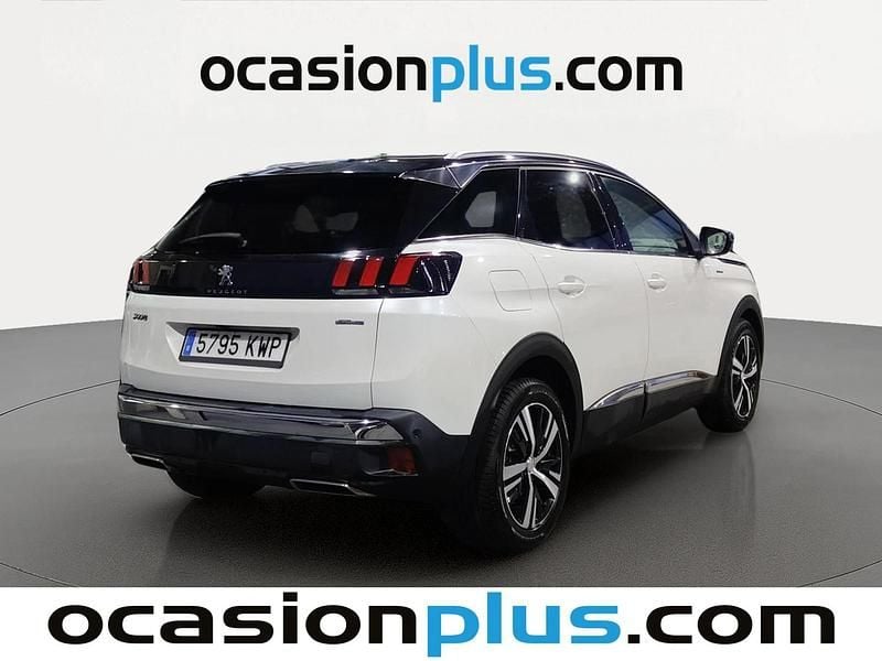Usado Peugeot 3008 GT-line 130 CV (95 kW) 2019 Blanco SUV