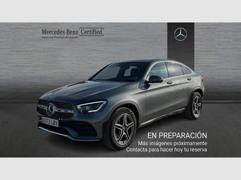 Gris Usado 2021 Mercedes GLC220 Coupe | 44.990 € (Precio justo) - Imagen 1/4