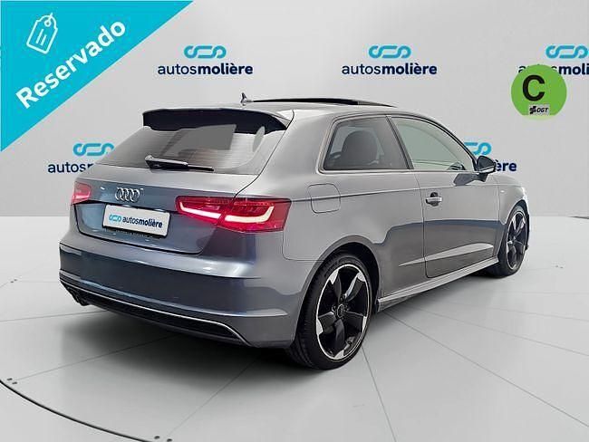 Usado Audi A3 S-Line 150 CV (110 kW) 2015 Gris Utilitario