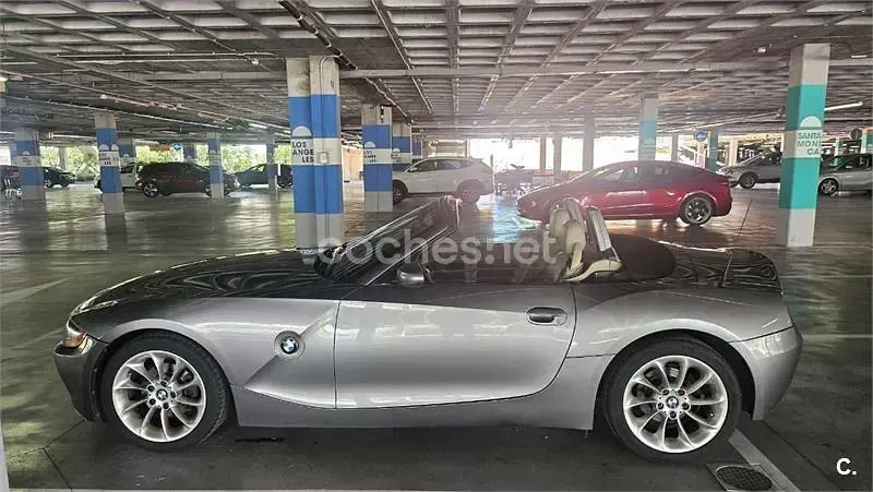 Usado BMW Z4 192 CV (141 kW) 2003 Gris / plata Descapotable