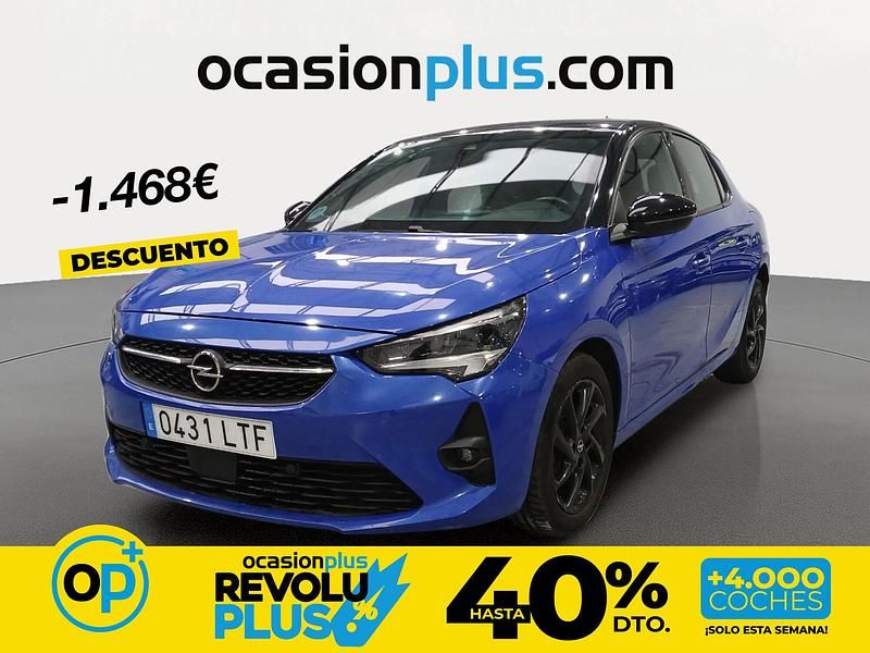 Usado Opel Corsa GS Line 100 CV (73 kW) 2021 Azul Berlina