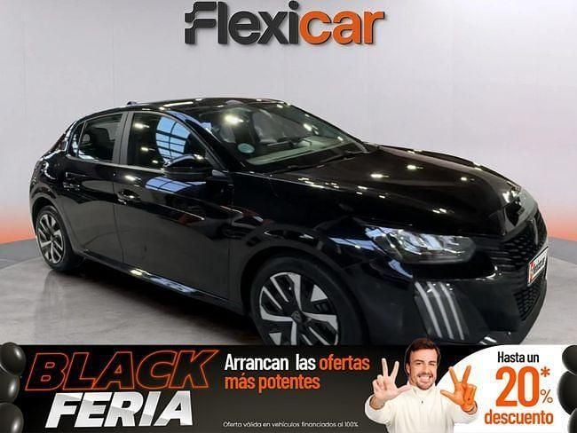 Negro Usado 2024 Peugeot 208 Active Utilitario | 14.990 € (Precio justo) - Imagen 1/4