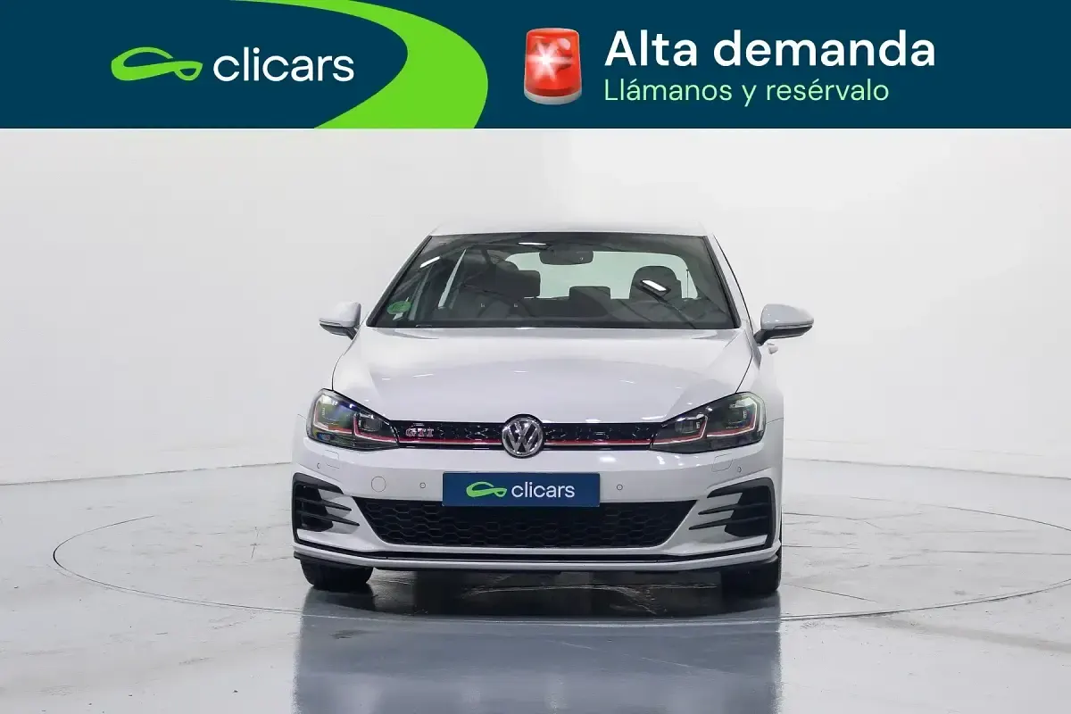 Usado VW Golf VII GTI 245 CV (180 kW) 2019 Blanco Berlina