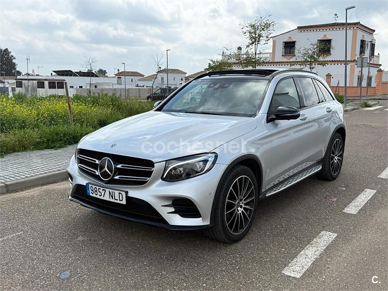 Usado Mercedes GLC250 204 CV (150 kW) 2018 Gris / plata SUV