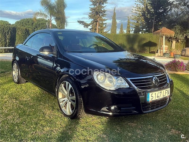 Negro Usado 2008 VW Eos Descapotable | 6500 € (Buen precio) - Imagen 1/4