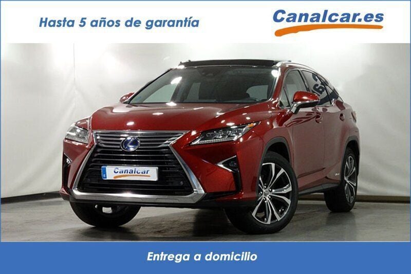 Rojo Usado 2017 Lexus RX450h Executive Line SUV | 29.200 € - Imagen 1/4