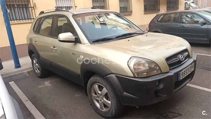 Usado Hyundai Tucson Style 112 CV (82 kW) 2005 Verde SUV