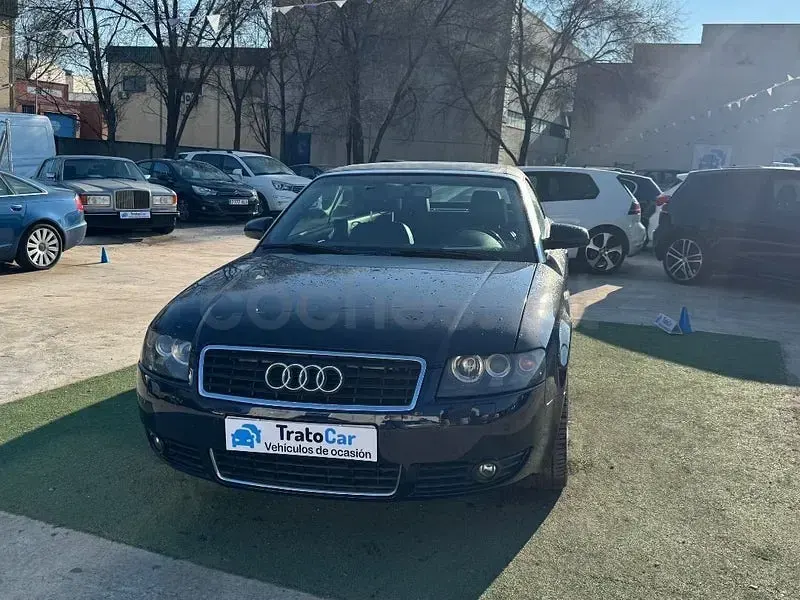 Usado Audi A4 Cabriolet 163 CV (119 kW) 2004 Negro Descapotable