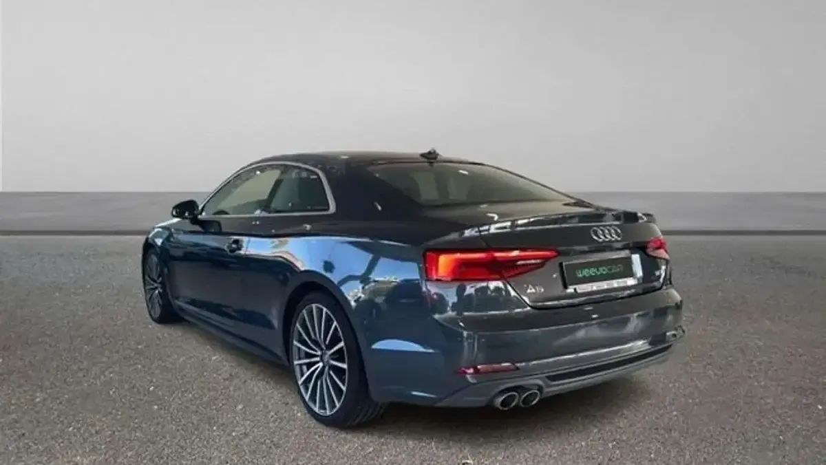 Usado Audi A5 190 CV (139 kW) 2017 Gris Coupe