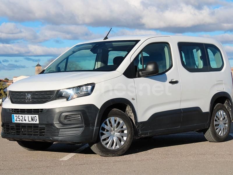 Blanco Usado 2021 Peugeot Rifter Active Monovolumen | 14.500 € (Super precio) - Imagen 1/4