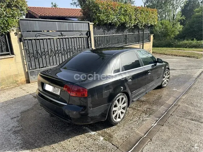 Usado Audi A4 S-Line 140 CV (102 kW) 2005 Negro Berlina