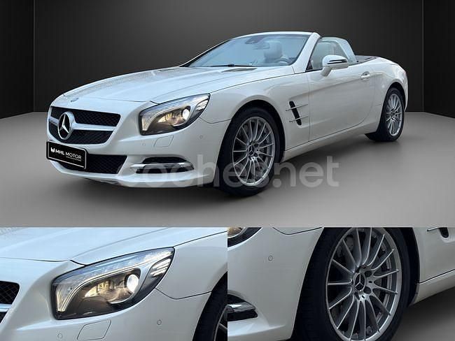 Usado Mercedes SL500 441 CV (324 kW) 2013 Blanco Descapotable