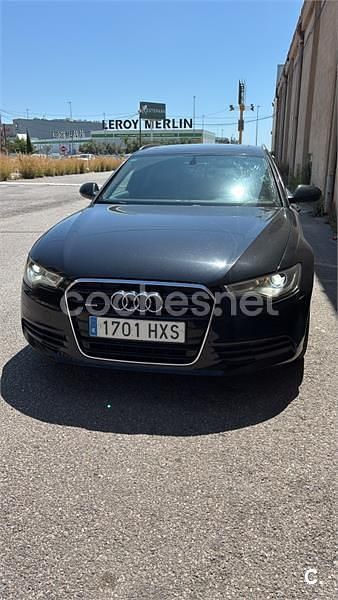 Usado Audi A6 245 CV (180 kW) 2014 Negro Familiar