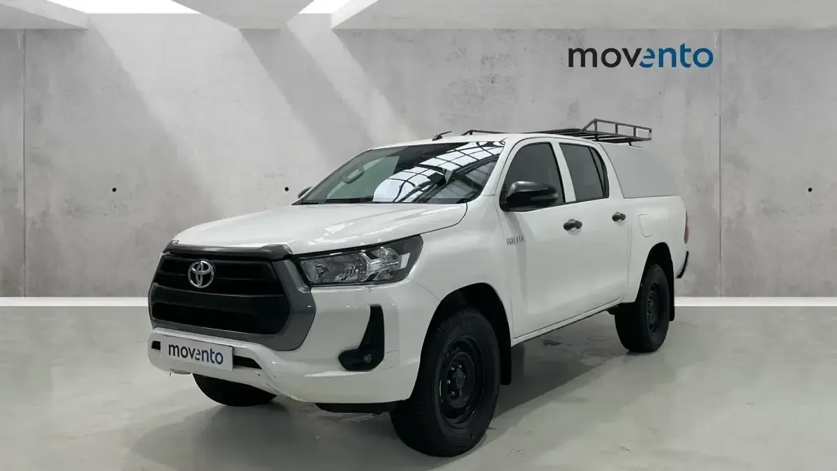 Usado Toyota HiLux 150 CV (110 kW) 2021 Blanco Pickup/Camioneta