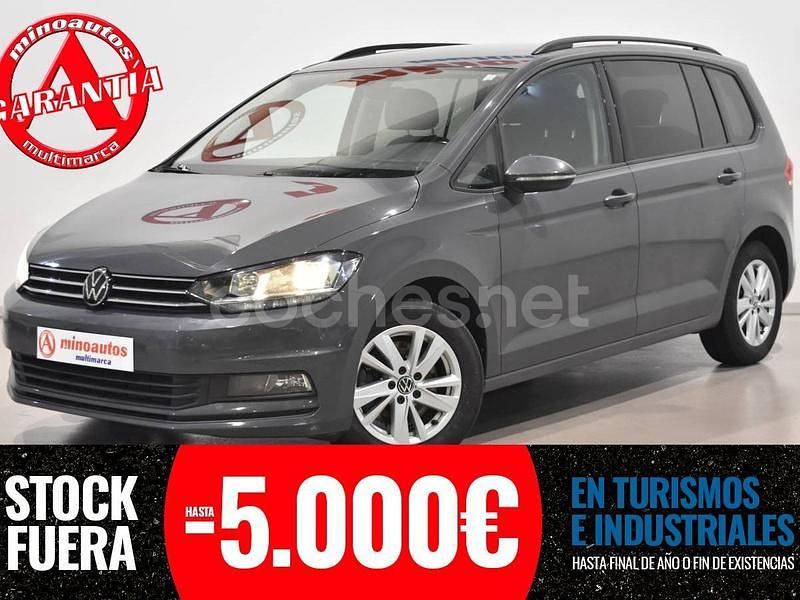 Gris Usado 2021 VW Touran Business Monovolumen | 19.890 € (Precio justo) - Imagen 1/4