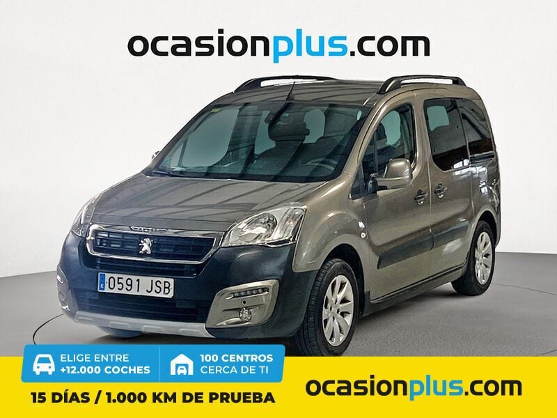 Verde Usado 2016 Peugeot Partner Outdoor Monovolumen | 12.300 € (Precio justo) - Imagen 1/4
