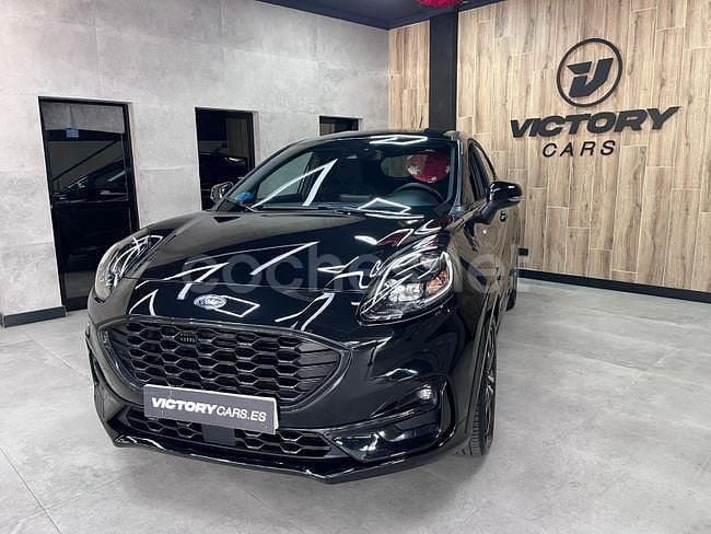Negro Usado 2023 Ford Puma Titanium SUV | 17.495 € (Precio justo) - Imagen 1/4