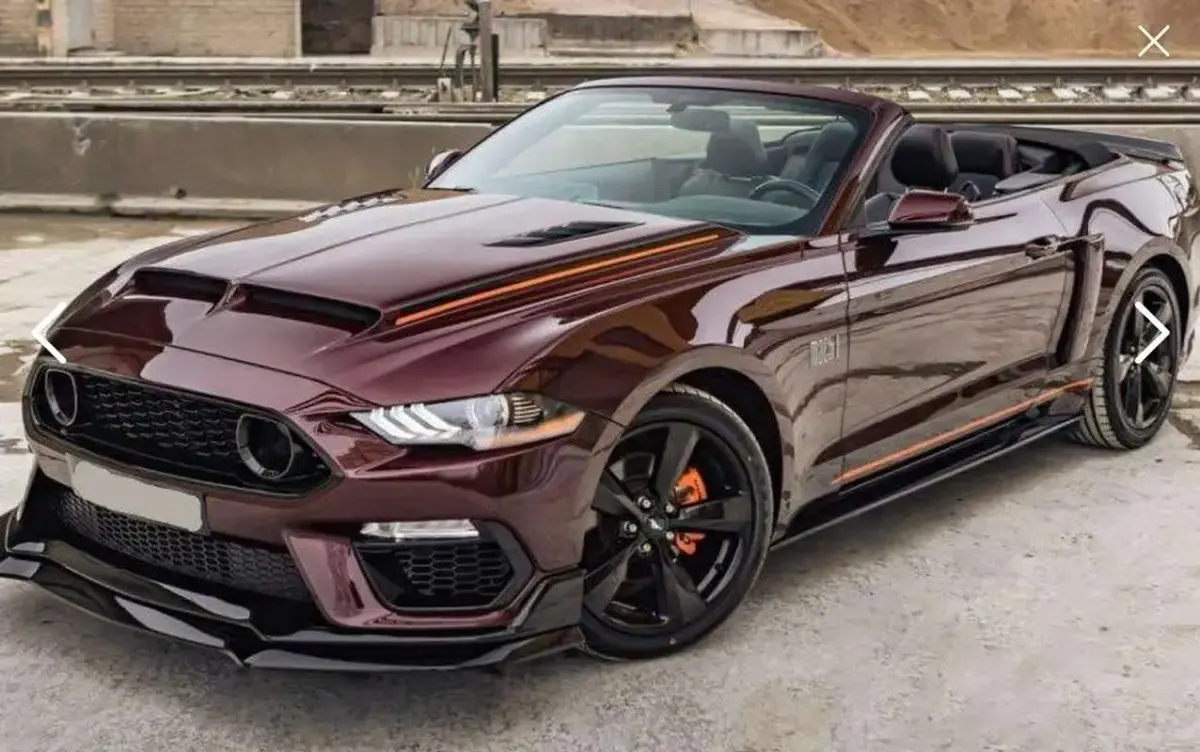 Usado Ford Mustang 290 CV (213 kW) 2018 Burdeos Descapotable
