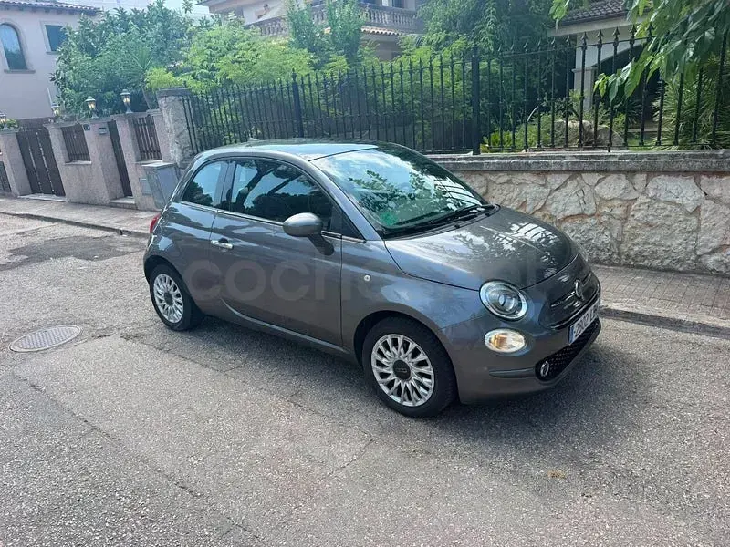 Usado Fiat 500 Lounge 69 CV (50 kW) 2020 Gris / plata Berlina