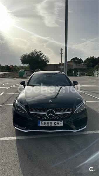 Usado Mercedes C220 170 CV (125 kW) 2017 Negro Coupe