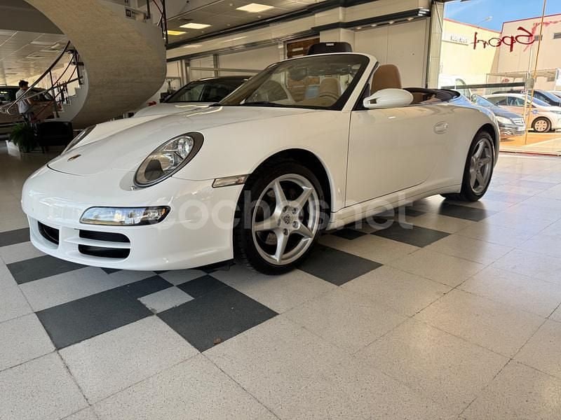 Blanco Usado 2007 Porsche 911 Carrera 4 Cabriolet Descapotable | 55.900 € - Imagen 1/4