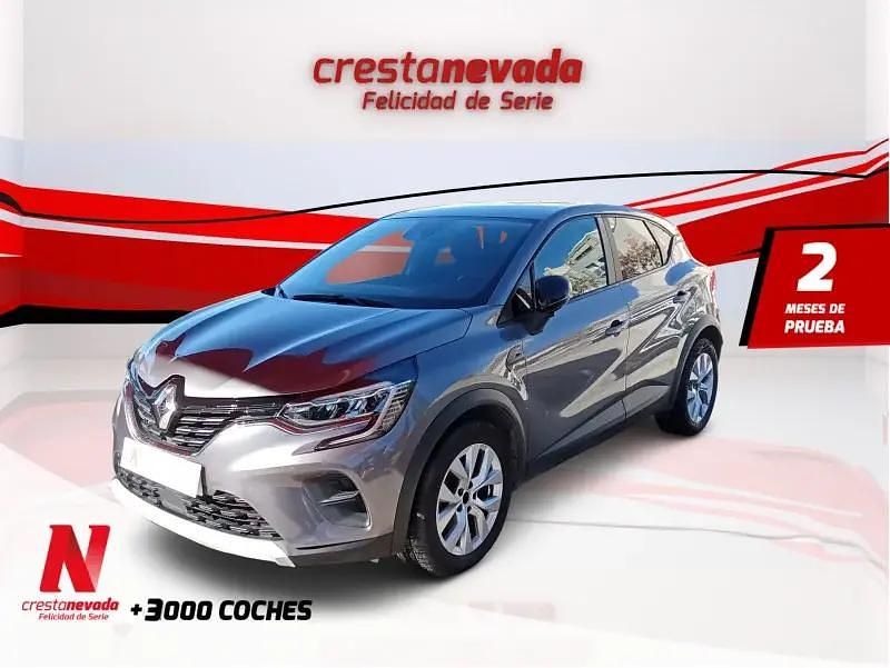 Usado Renault Captur Intens 91 CV (66 kW) 2021 Gris SUV